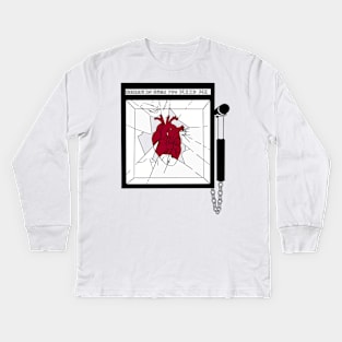 A heart for an emergency Kids Long Sleeve T-Shirt